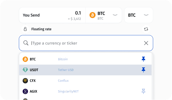 Select Currency